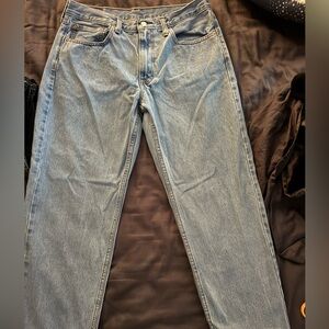 Levi's Light Blue Relaxed Fit Straight Jeans 33x28